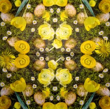 050 Eggs,  Easter Eggs - WIDA - 35x35cm